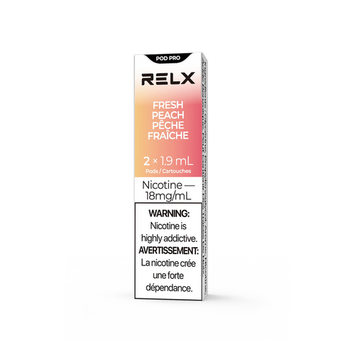 Fresh Peach Relx pod pro 2 X 1.9ml 18mg sale