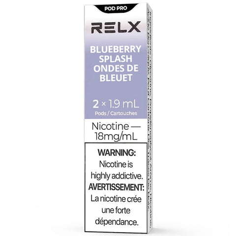 Blueberry Splash Relx pod pro 2 X 1.9ml 18mg sale