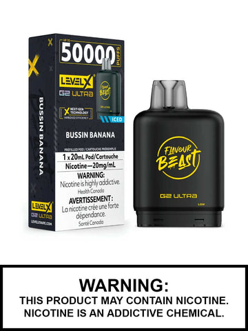 [S] Bussin Banana LevelX 50K (Without Battery)