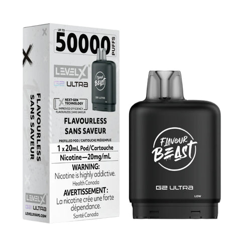 [O] Flavourless LevelX 50KO (Without Battery)