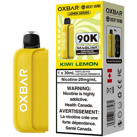 [O] Kiwi Lemon Oxbar Maglink 90k0 20mg 30mI