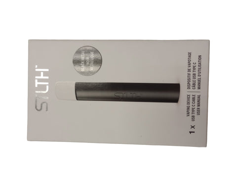 Stlth vaping device black metal 470mAh