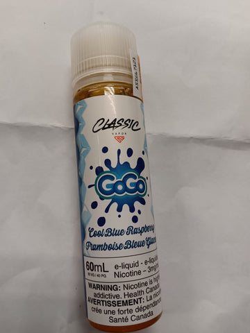 [O] Cool blue raspberry Gogo 3mg 60 ml