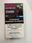 Strawberry Raspberry Blueberry  LevelX 25K (Without Battery)