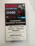 Strawberry Raspberry Blueberry  LevelX 25K (Without Battery)