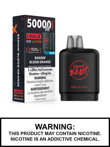 [S] Bangin Blood Orange LevelX 50K (Without Battery)