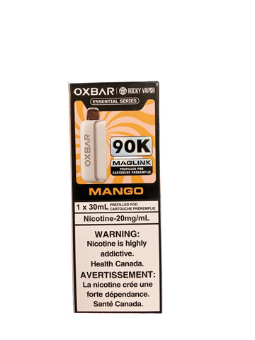 [O] Mango Oxbar Maglink 90k0 20mg 30mI