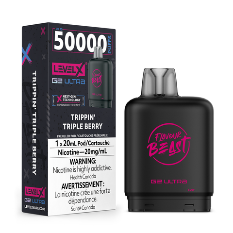 [S] Trippin Triple Berry LevelX 50K (Without Battery)