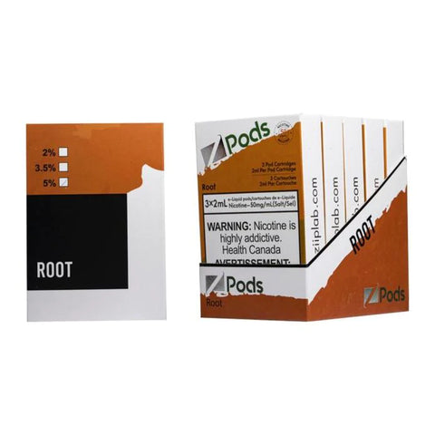 [S] Rootstock Racine Fraiche(Root) by Zpod 3/pk blend 20mg