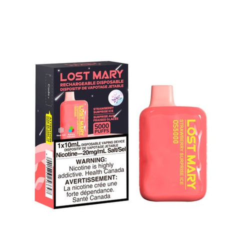 [s] Strawberry Surprise Ice Lost Mary  5000 20mg sale