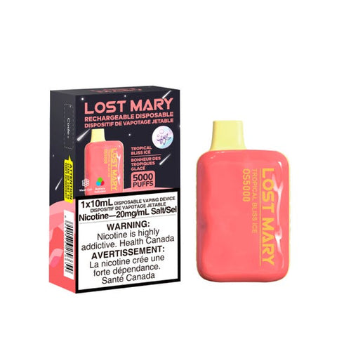 [s] Tropical Bliss Ice Lost Mary  5000 20mg