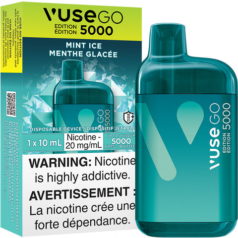 [s] Spearmint Ice VuseGO 5000 puff 20mg 1x10ml