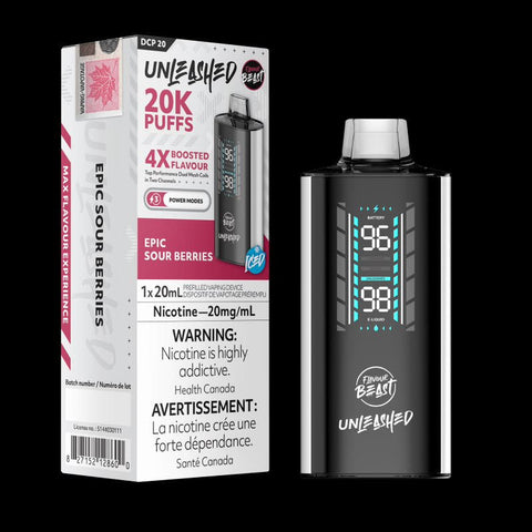 [o] Epic Sour Berries 1x20ml Unleashed20k FlavourBeast 20mg/mL sale4