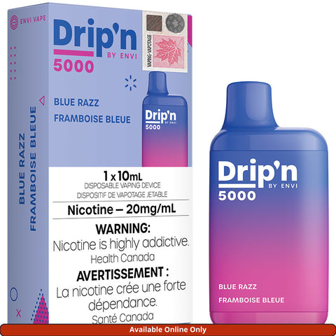 [s] Blue Razz sale Drip'n 5000 20mg Sale6