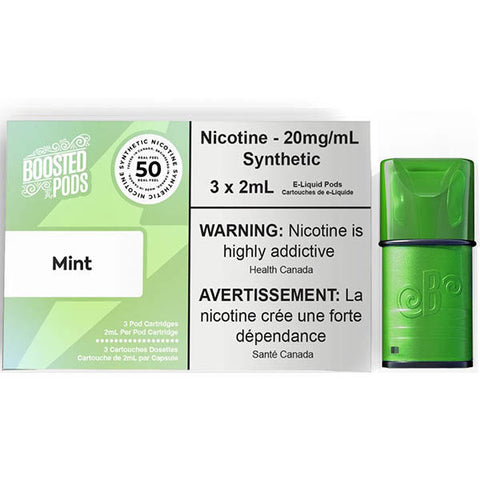 [s] Mint by Boosted Pods 3/pk,synthetic 50 20mg