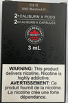 Unwell Caliburn X 0.8 Replacement pods 2/pk [CRC Version]