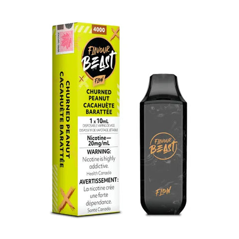 [S] Churned Peanut  1x10ml 4000  FlavourBeast 20mg/10mL SALE