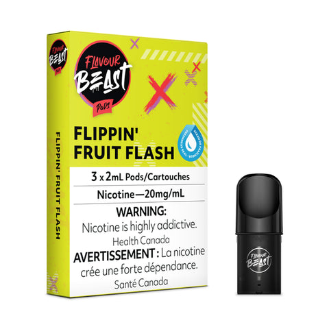[S] Flippin fruit flash 3/pk FlavourBeast 20mg