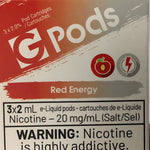 Red Energy by Gpods 3/PK 20mg