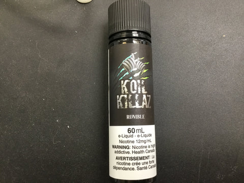 Rumble Koil killax 12mg 60ml (delicious blend of exotic fruits)