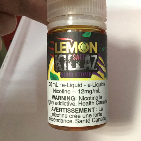 Sour Stomp Lemon Killaz salt 12mg30ml