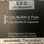 Caliburn G/koko prime pod 0.8ohm 2/pk