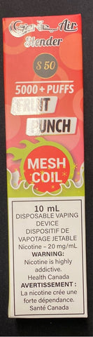 Fruit Punch Synthetic 50 genie air 5000 puff 20mg