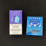 [s] Blueberry ice ELF Bar Lowit 2500 20mg