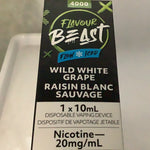 [s] Wild White Grape Iced 1x10ml 4000 puffs  FlavourBeast 20mg/mL