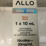 [S] Peach Allo Ultra 2500 20mg 1x10mL