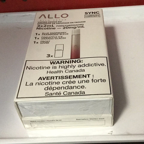 Allo Sync Starter Kit Red 20mg (3 Pods included)