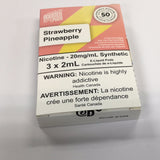 [s] strawberry pineapple by Boosted 3/pk,synthetic 50 20mg