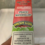 Peach Watermelon genie air 20mg 4500 puff synthetic 5%