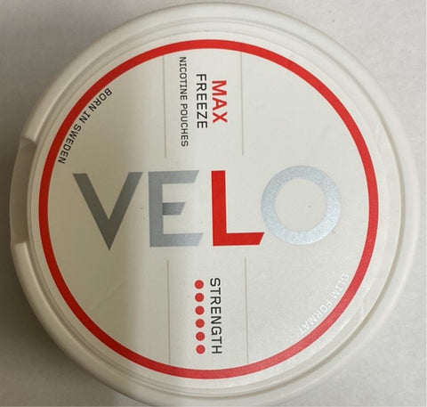 Max freeze VELO 17mg/pouch Snus
