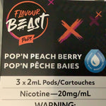 [s] Pack'n Peach Berry 3/pk by FlavourBeast 20mg