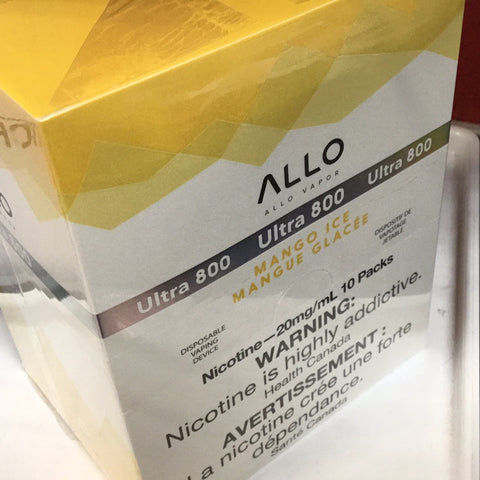 Mango ice AlloUltra 20mg /carton Sale