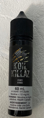 Fury KK (Pineapple, Black currant, Coconut) 12mg 60ml