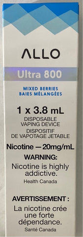 Mixed Berries sale AlloUltra 800 20mg