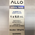 [s] blueberry ice Allo ultra 1600 20mg 1x6.8ml