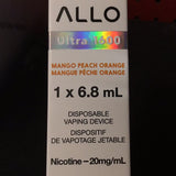[s] Mango Peach Orange Allo ultra 1600 20mg 1x6.8ml