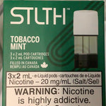 [S] Tobacco Mint Stlth  Pods 3/pk 20mg