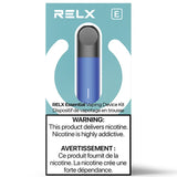 RELX essential vaping device Sale Kit Steel Blue