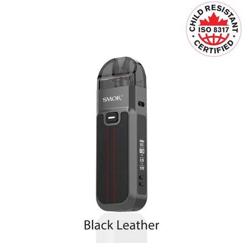Smok Nord 5 80W Pod Kit Black Leather 5mL [CRC Version]