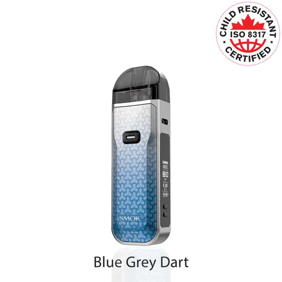 Smok Nord 5 kit blue grey dart – vapewholesaler.ca